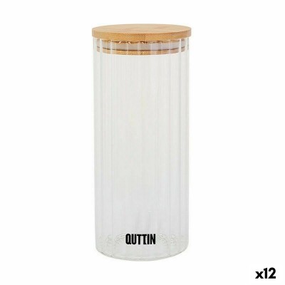 Bocal Quttin Verre Borosilicaté 1,05 L (12 Unités)