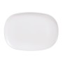 Serving Platter Luminarc Sweet Line Rectangular White Glass 35 x 24 cm (6 Units)