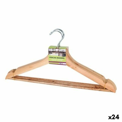 Hangers Confortime Wood 3 Pieces (24 Units)