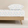 Drap housse Kids&Cotton Kibo Multicouleur 105 x 200 cm