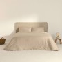 Housse de Couette SG Hogar Ciment 300 Fils 155 x 220 cm