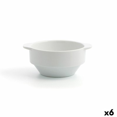 Soup Bowls Quid Professional Basic Hotel White 350 ml (6 Units)