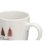 Cup White Porcelain Christmas Tree 350 ml (9Units)