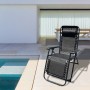 Folding Chair Marbueno Black 90 x 108 x 66 cm