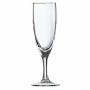 Champagne glass Arcoroc Princess Transparent Glass 6 Units (15 cl)