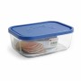 Lunch box Borgonovo   Blue Rectangular 2,3 L (6 Units)