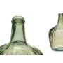 Bottle Stripes Decoration 17 x 29 x 17 cm Green (4 Units)