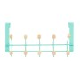 Door Coat Rack Green Wood Metal 35 x 17 x 15 cm (6 Units)