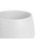 Set of pots White Plastic 12 x 12 x 11 cm (6 Units)