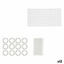 Bath Set Transparent PVC Polyethylene EVA (12 Units)