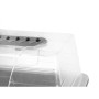 Greenhouse Grey Transparent Plastic 21,5 x 12,8 x 17,4 cm (16 Units)