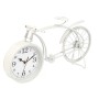 Horloge de table Bicyclette Blanc Métal 38 x 20 x 4 cm (4 Unités)