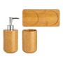 Bath Set Squares Ceramic Bamboo Camel (3 pcs)