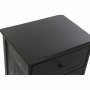 Chest of drawers DKD Home Decor Black Natural Wood Paolownia wood Vintage 40 x 30 x 70,5 cm