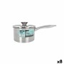 Casserole avec couvercle Quttin Hermes 1,8 L Acier (8 Unités)