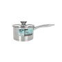 Casserole avec couvercle Quttin Hermes 1,8 L Acier (8 Unités)