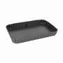 Moule amovible Quttin Noir Acier au carbone 25,5 x 17,2 x 3 cm (12 Unités)