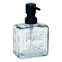 Distributeur de Savon Pure Soap 250 ml Verre Noir Plastique (12 Unités)