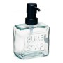 Distributeur de Savon Pure Soap 250 ml Verre Transparent Plastique (12 Unités)