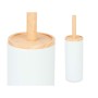 Toilet Brush White Wood Resin 10,2 x 38 x 10,2 cm (4 Units)