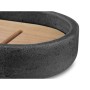 Soap dish Black Resin Bamboo 12,5 x 2,5 x 8,5 cm (6 Units)