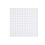 Non-slip Shower Mat White PVC 68 x 36 x 1 cm (6 Units)