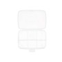 Boîte à compartiments Transparent Plastique 21,5 x 8 x 14,6 cm (12 Unités)