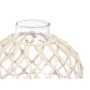 Decorative bauble White Transparent 21 x 23 cm (4 Units)