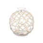 Decorative bauble White Transparent 18 x 20 cm (6 Units)