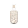 Bottle White Transparent 19 x 48 cm Decorative (2 Units)