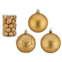 Set of Christmas balls Golden PVC Ø 6 cm (4 Units)