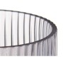 Vase Stripes Grey Crystal 8 x 23 x 8 cm (8 Units)