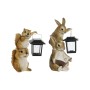 Decorative Garden Figure Home ESPRIT Resin 19 x 17 x 24,5 cm (2 Units)