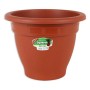 Plant pot Squares Dem   Brown