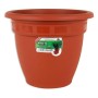 Plant pot Squares Dem   Brown