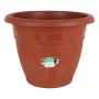 Plant pot Squares Dem   Brown