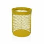 Pot for Kitchen Utensils Versa Yellow Steel 11,5 x 15,5 x 11,5 cm