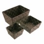 Multi-purpose basket Versa Chocolate 19 x 9 x 19 cm