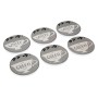 Coasters Versa (6 Pieces) (11 x 4,5 x 11 cm) (6 pcs)