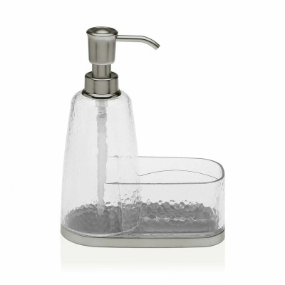 Soap Dispenser Versa Transparent polystyrene (8 x 19,5 x 16 cm)