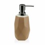 Distributeur de Savon Versa Amanda Beige Plastique Résine (8,2 x 21 x 8,2 cm)