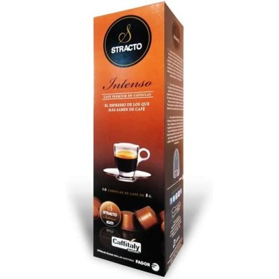 Coffee Capsules with Case Stracto Intenso (10 uds)