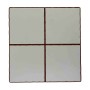 Table Mat Versa White Ceramic (20 x 20 cm)