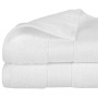 Serviette de toilette Atmosphera Coton Blanc 450 g/m² (50 x 90 cm)