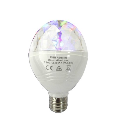 Lampe LED EDM 3 W E27 8 x 13 cm