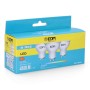 Lot de 3 ampoules LED EDM F 5 W GU10 450 lm Ø 5 x 5,5 cm (6400 K)