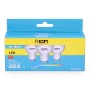 Lot de 3 ampoules LED EDM F 5 W GU10 450 lm Ø 5 x 5,5 cm (6400 K)