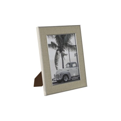 Photo frame Home ESPRIT Silver Crystal polystyrene Romantic 20,5 x 1,5 x 25,5 cm