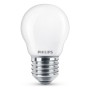 Lampe LED Philips Sphèrique E 6,5 W E27 806 lm 4,5 x 7,8 cm (4000 K)