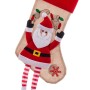 Chaussette de Noël Multicouleur Tissu Père Noël 47 x 28 x 28 cm